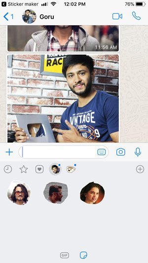 Make WhatsApp Stickers in iPhone 2018