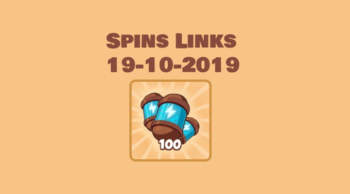 Free Spins and Coins link 19 October