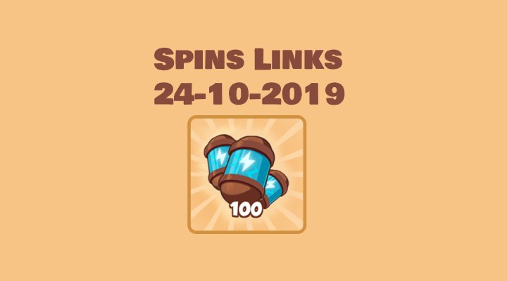 Coin Master Free Spins and Coins link 24 October